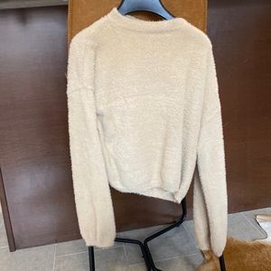 Princess Polly Katharine Crewneck Sweater Beige — XS/S